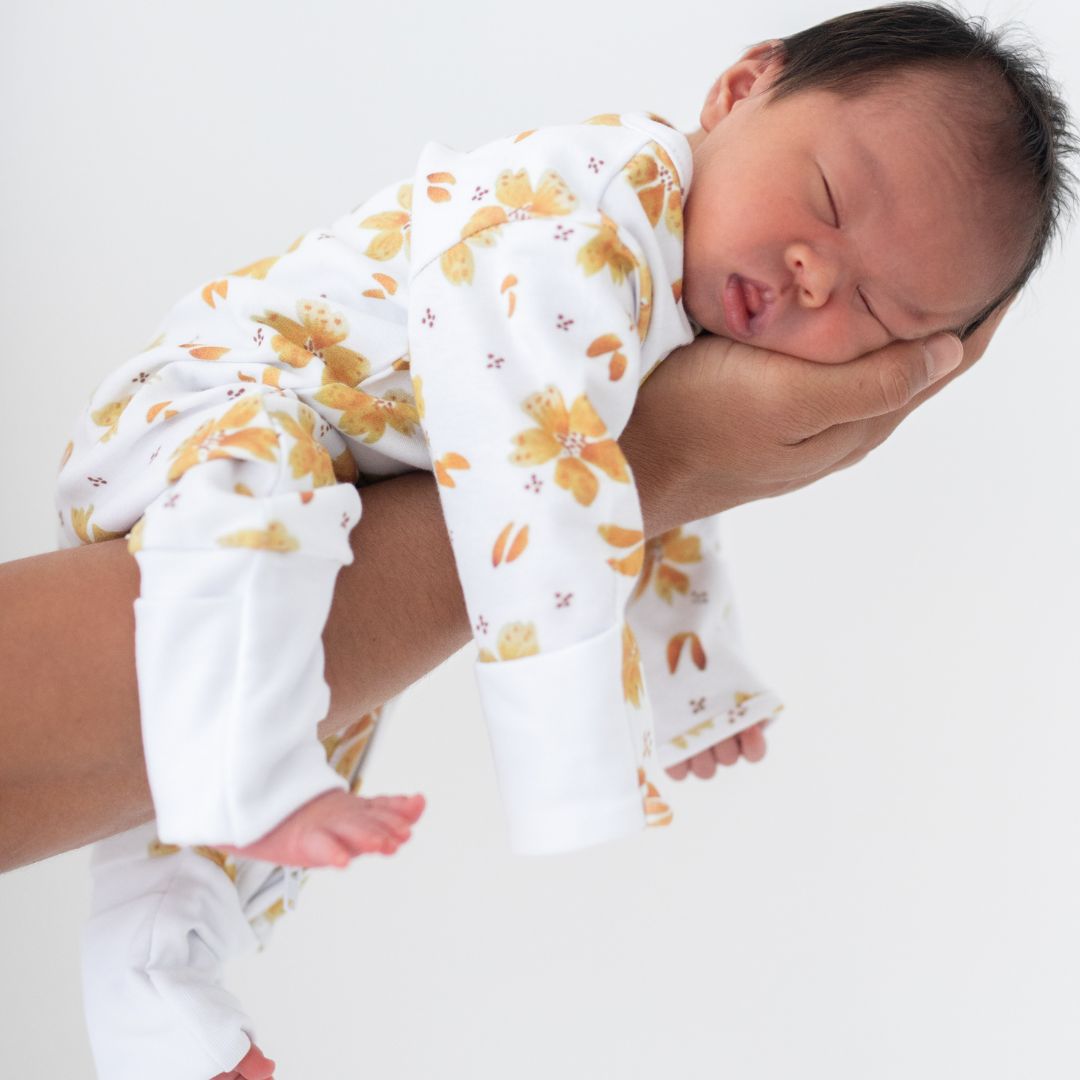 Long Zippy Romper - Summer Blooms
