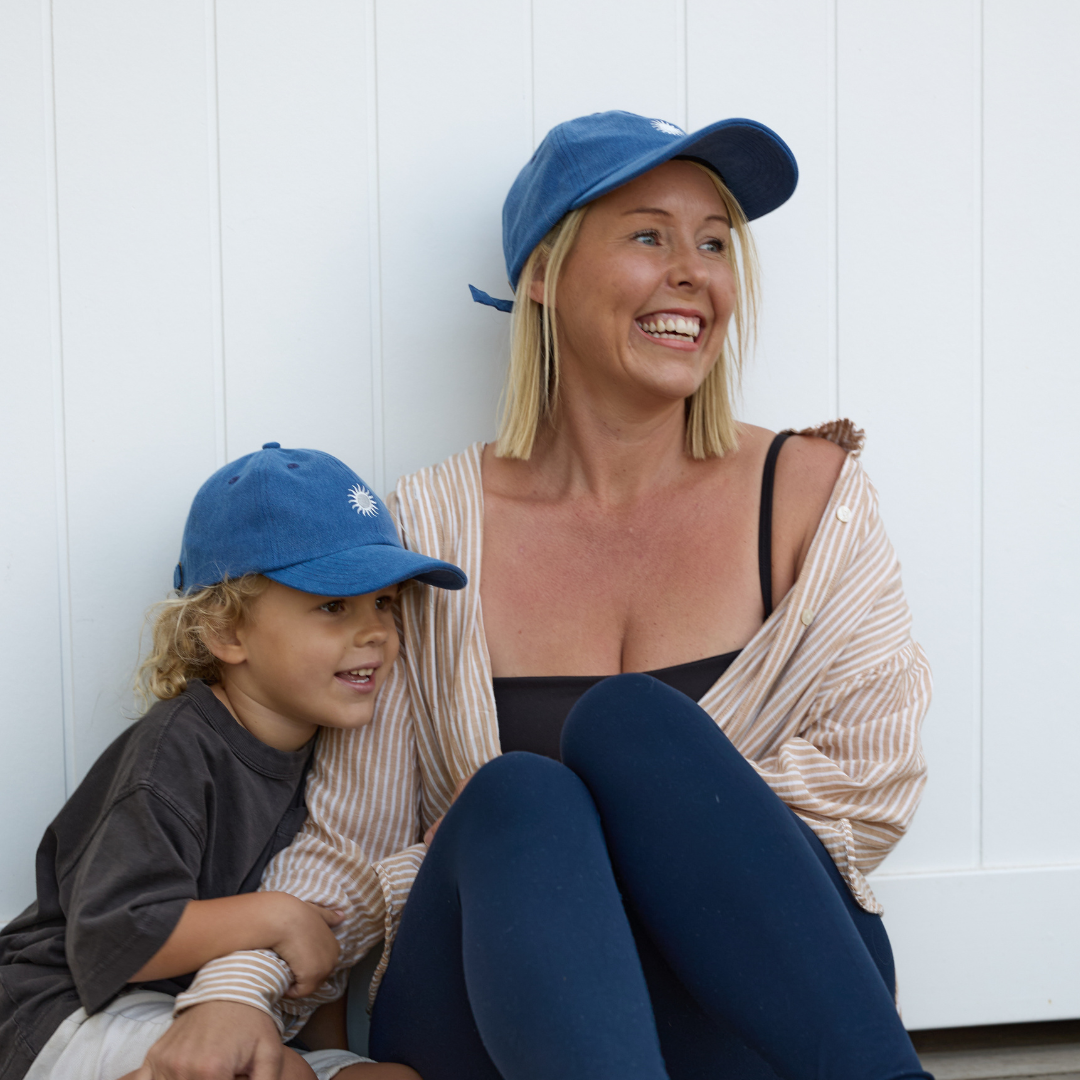Sun Cap - Stonewash Blue