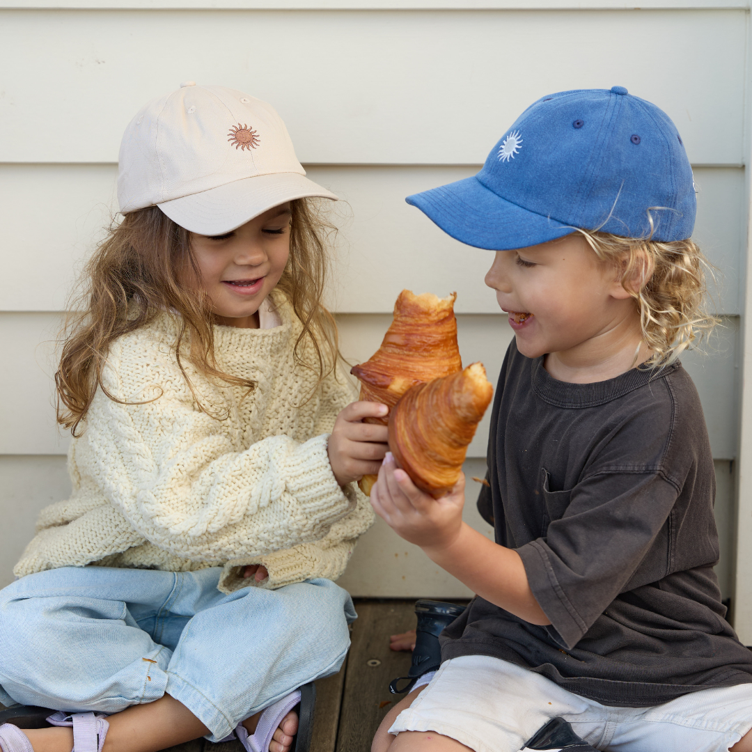 Matching Sun Cap Bundle - Stonewash Blue