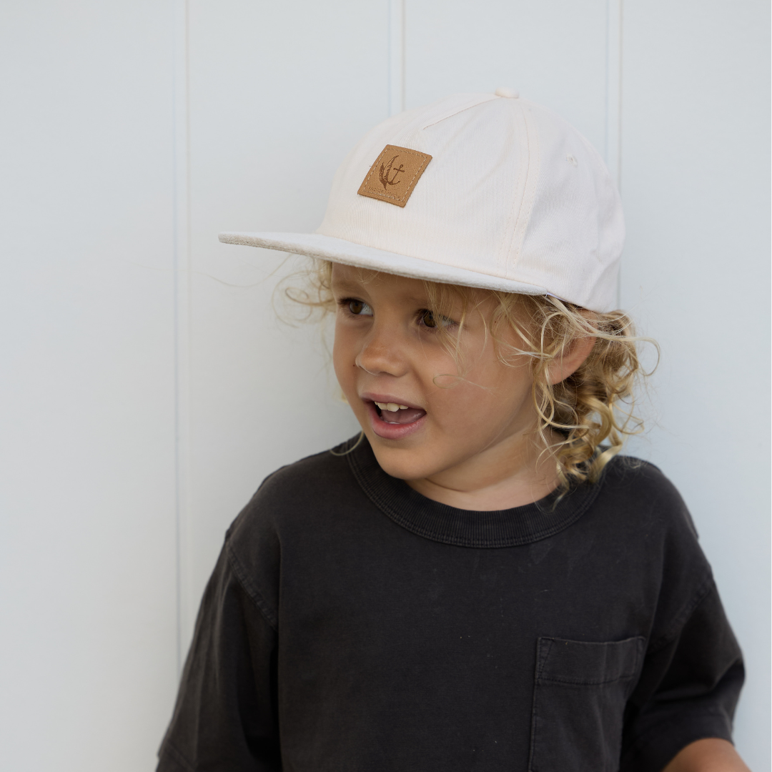 Cruiser Cap - Beige Suede