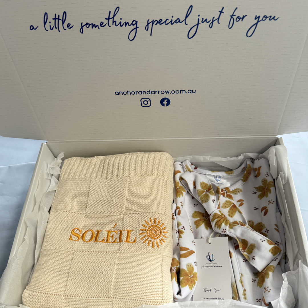 Personalised Sunshine Blanket - Cream
