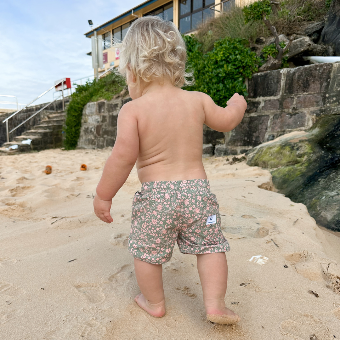 Archie Board Short - Summer Sage