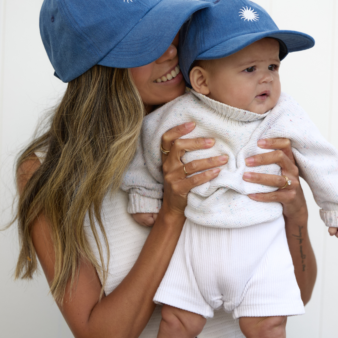Sun Cap - Stonewash Blue