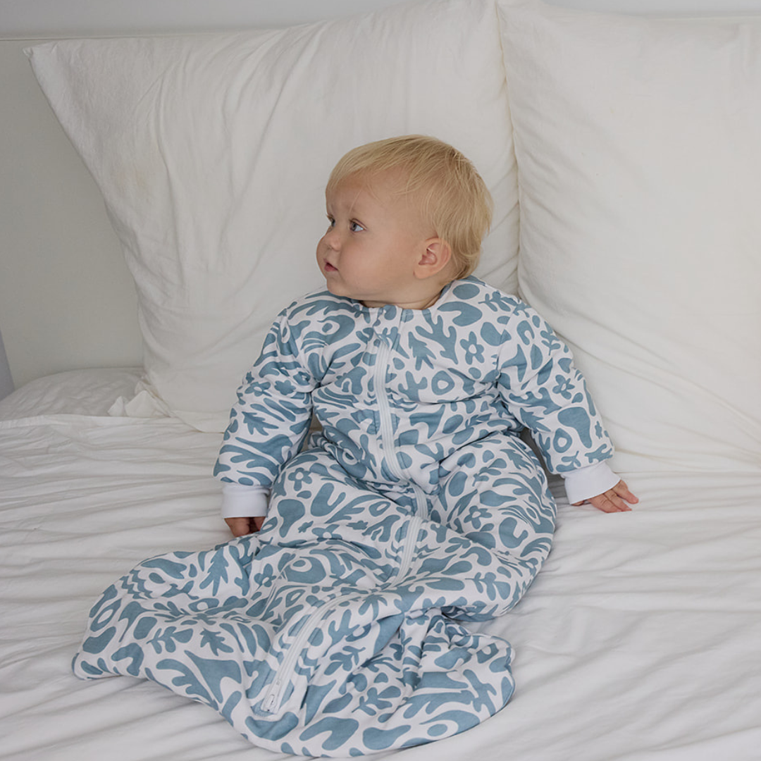3.5 TOG Cotton Sleeping Bag - Blue Abstract