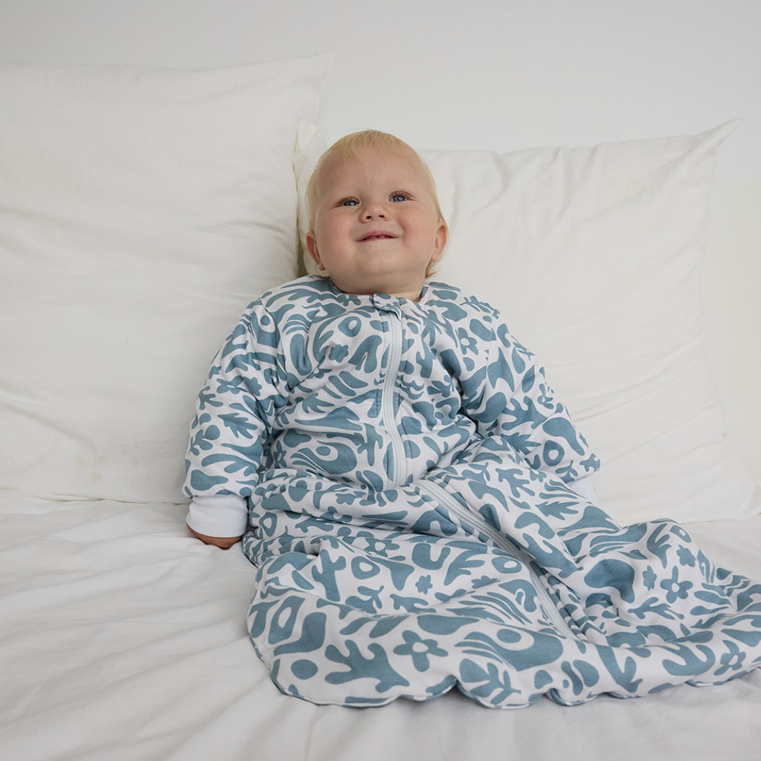 2.5 TOG Cotton Sleeping Bag - Blue Abstract