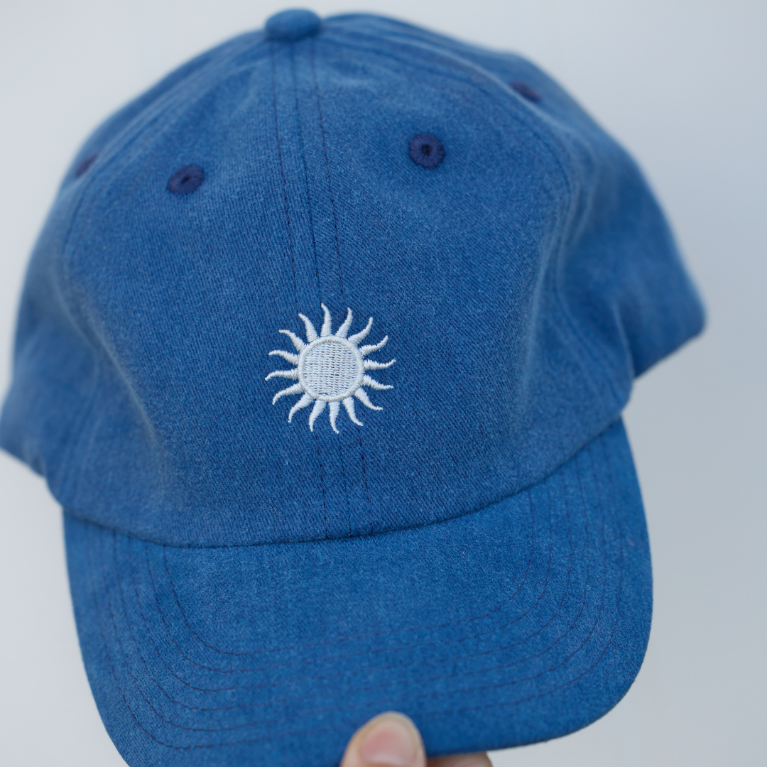 Sun Cap - Stonewash Blue