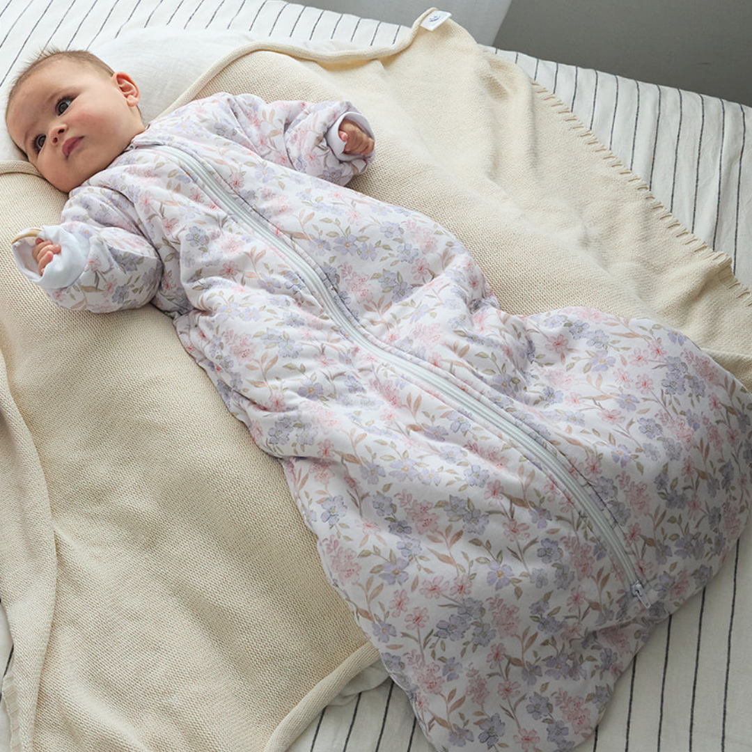 3.5 TOG Cotton Sleeping Bag - Daisy Dreams