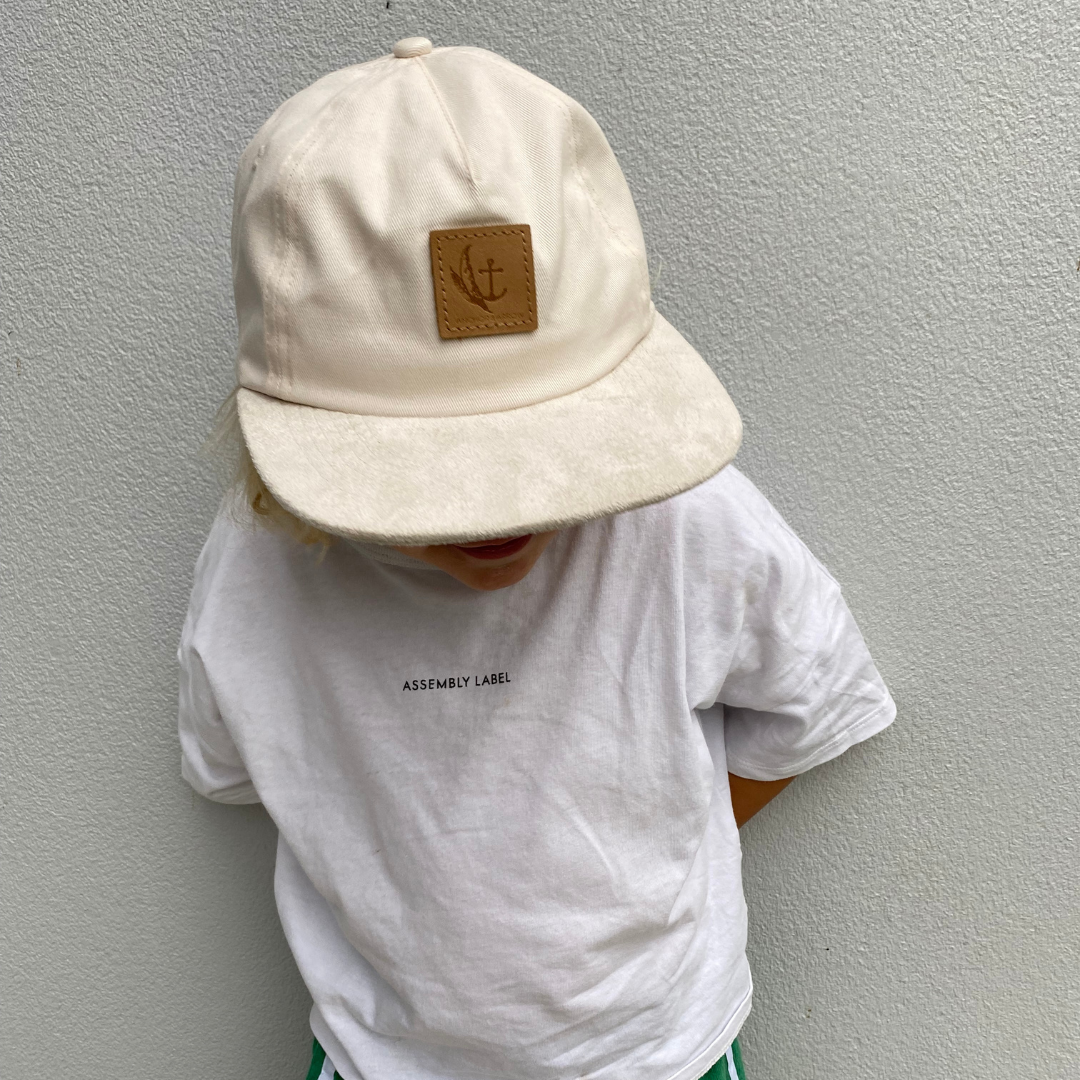 Cruiser Cap - Beige Suede