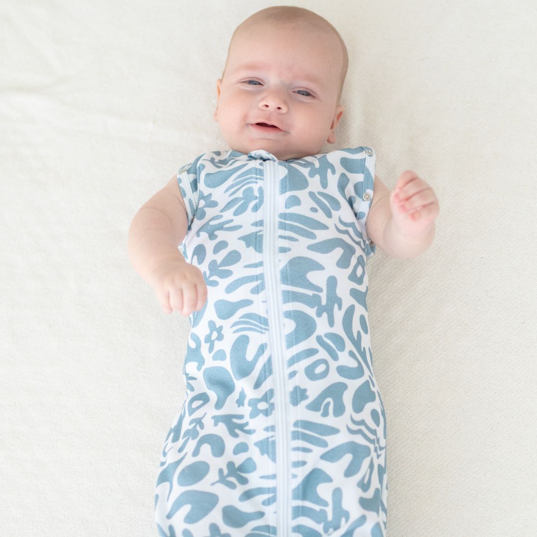 1.0 TOG Cotton Sleeping Bag - Blue Swirl