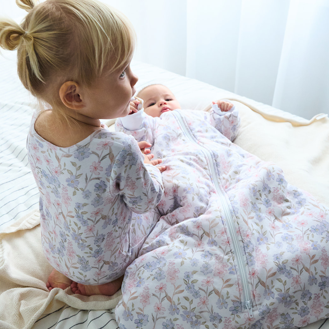2.5 TOG Cotton Sleeping Bag - Daisy Dreams