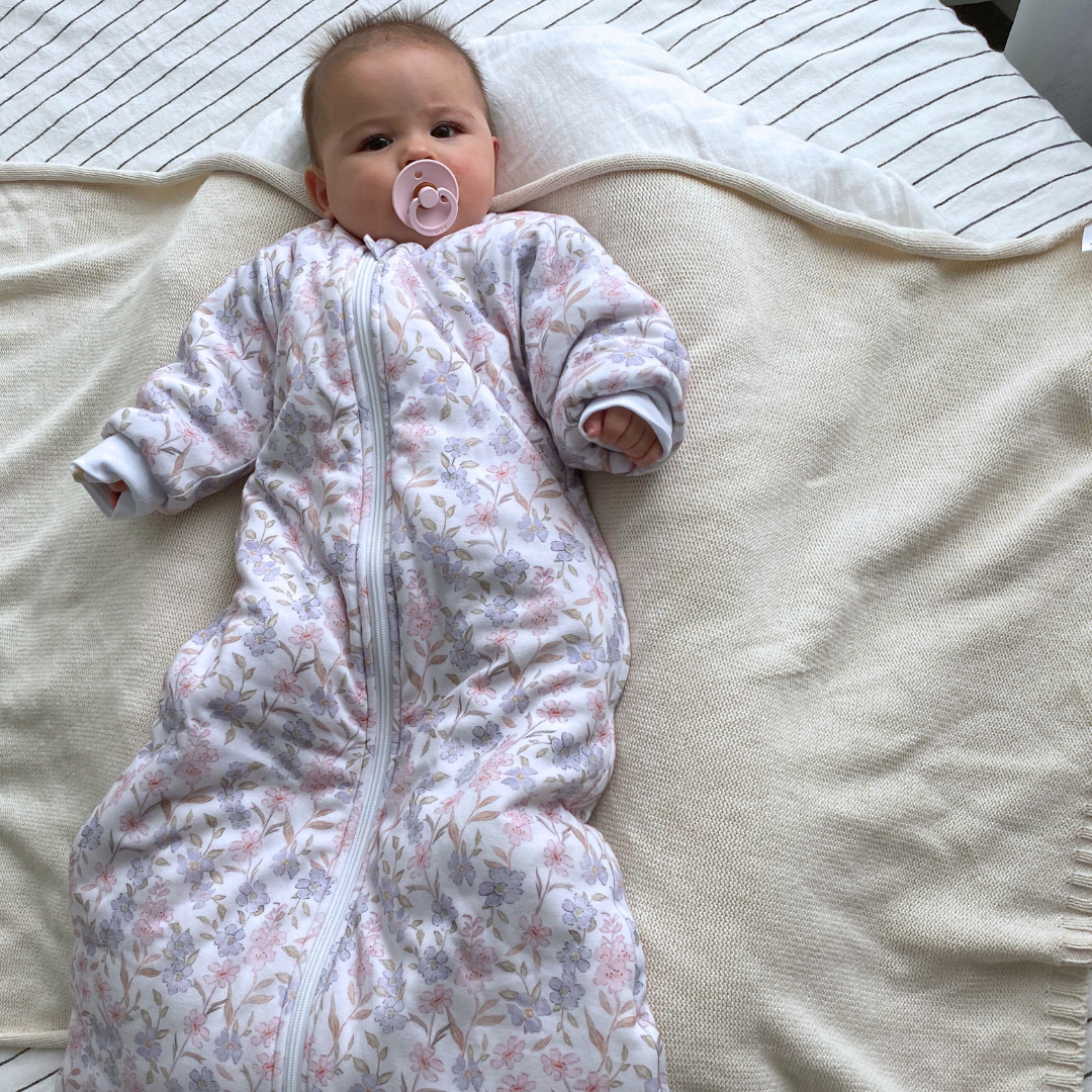 3.5 TOG Cotton Sleeping Bag - Daisy Dreams
