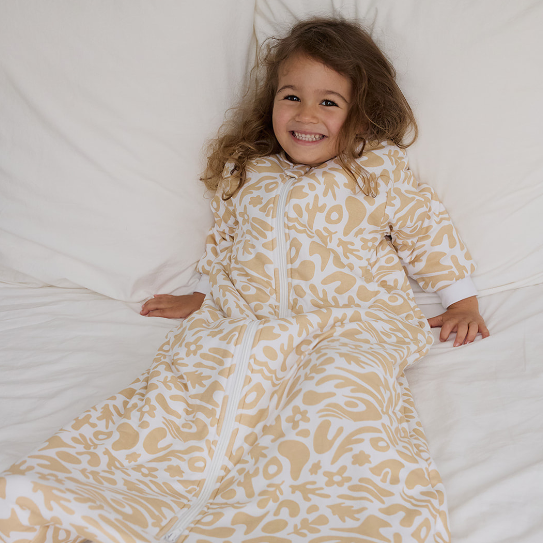2.5 TOG Cotton Sleeping Bag - Beige Swirl
