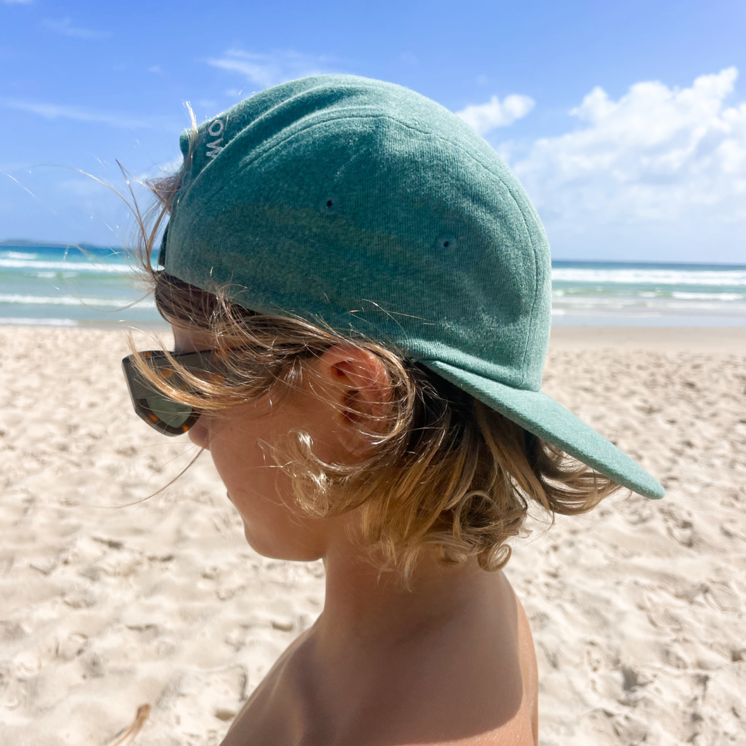 Chasing Waves - Stonewash Green