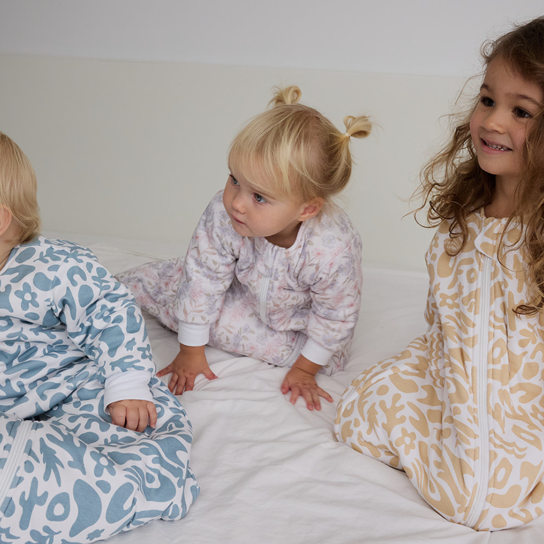 3.5 TOG Cotton Sleeping Bag  - Beige Swirl