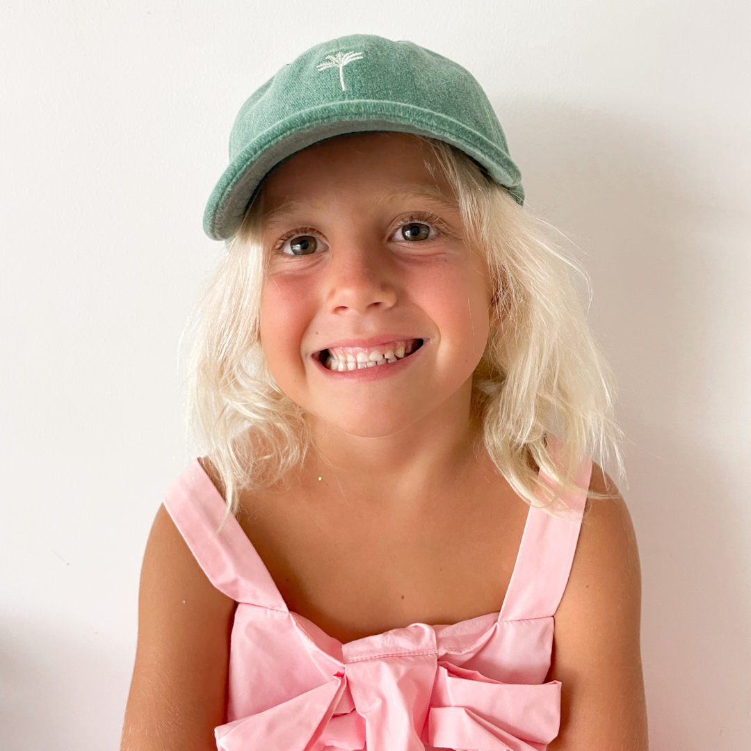 Palm Cap - Stonewash Green