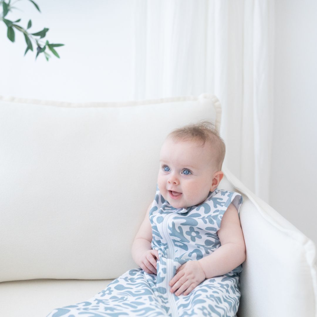 1.0 TOG Cotton Sleeping Bag - Blue Swirl