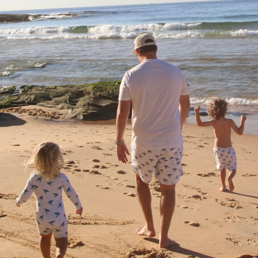 Matching Archie Board Short - Sea Turtle