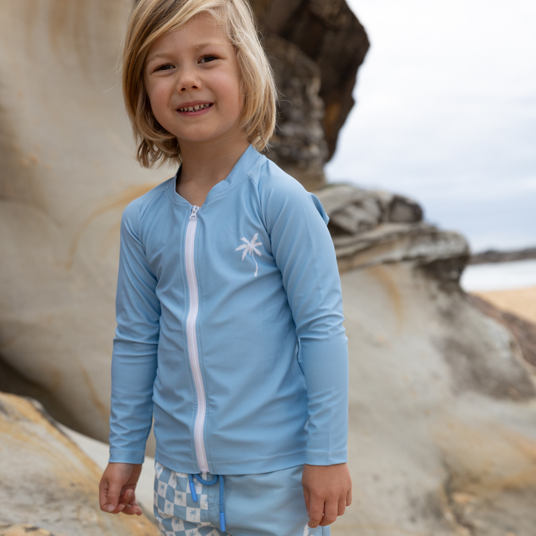 Archie Board Short - Ocean Palm