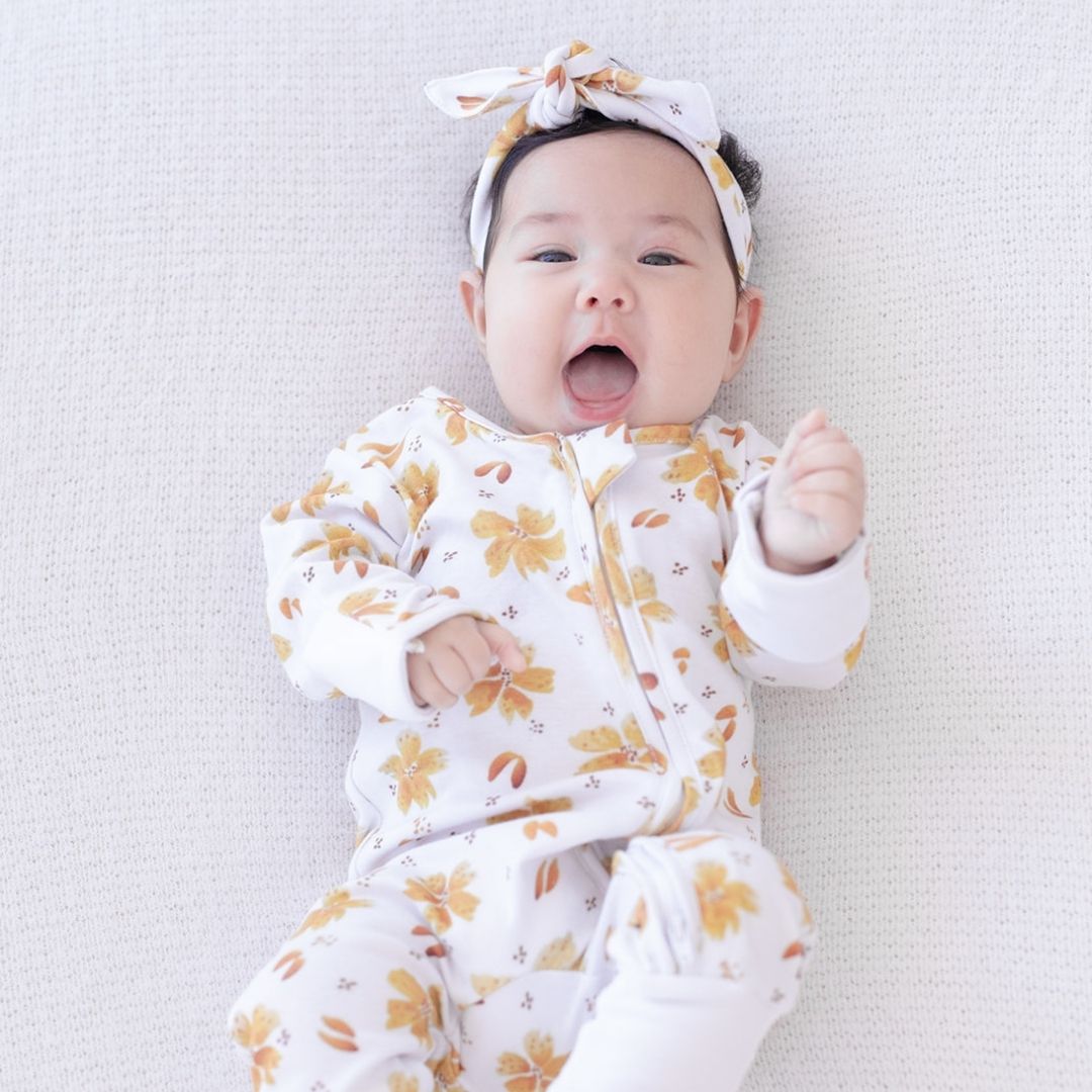 Long Zippy Romper - Summer Blooms