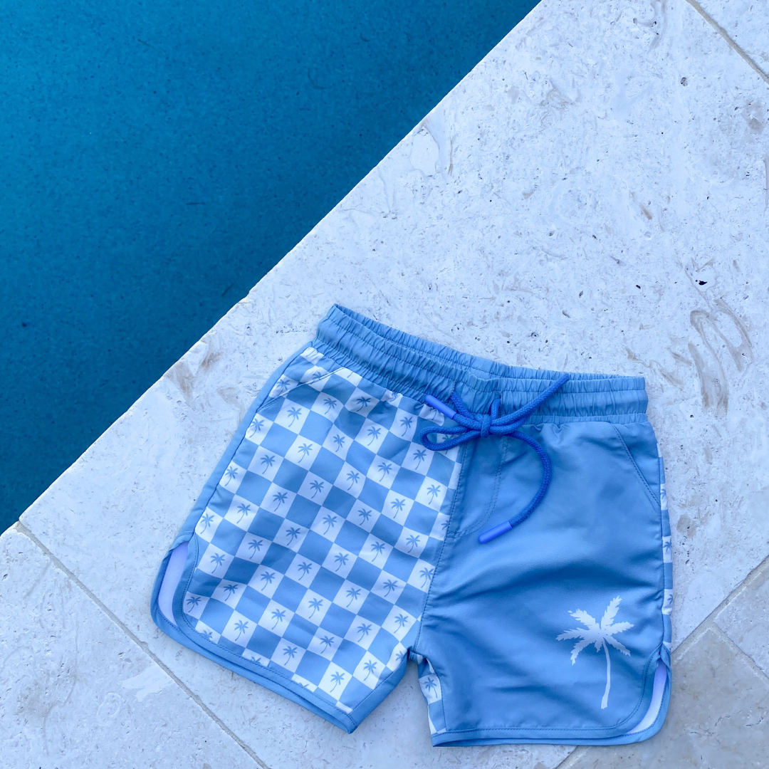 Archie Board Short - Ocean Palm