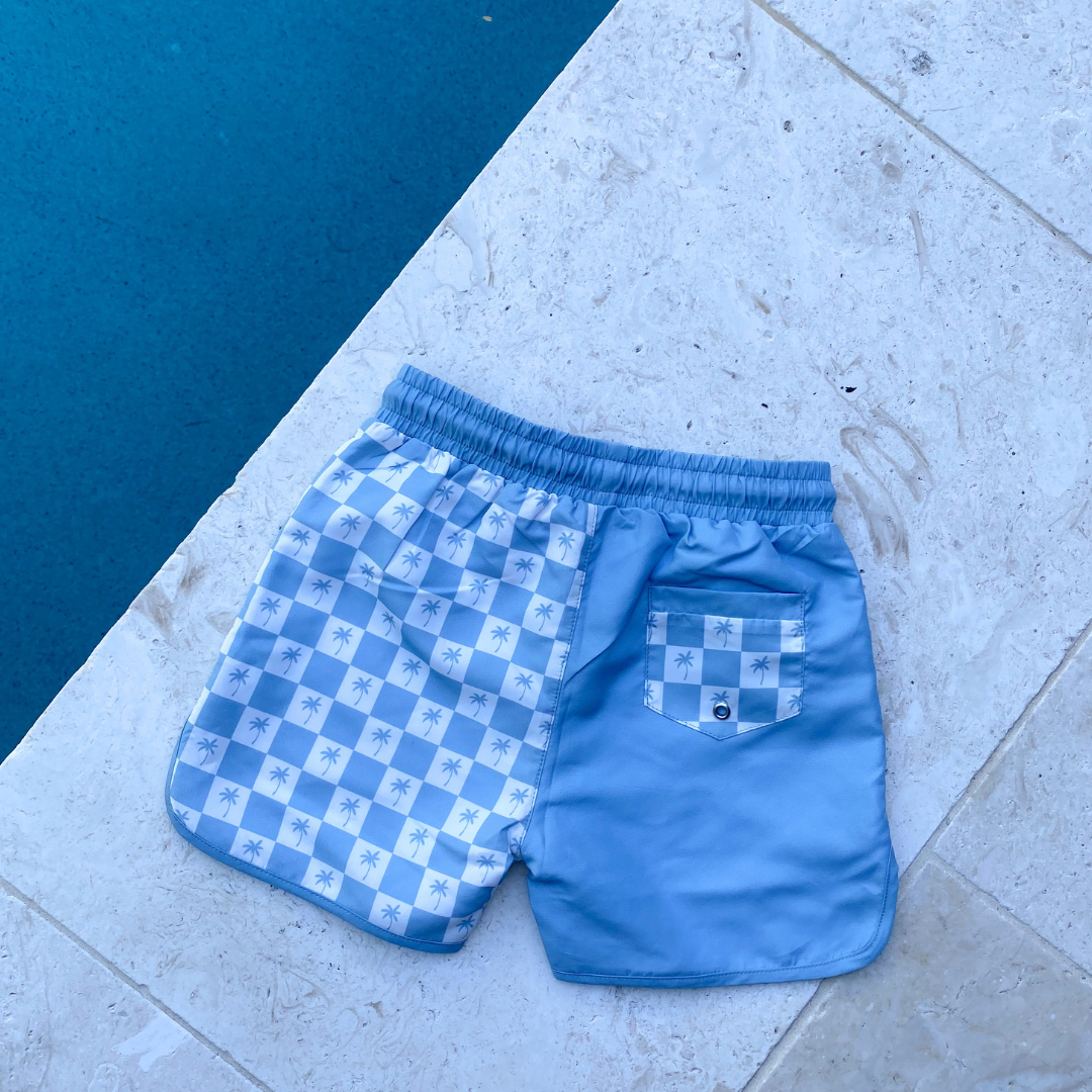 Archie Board Short - Ocean Palm