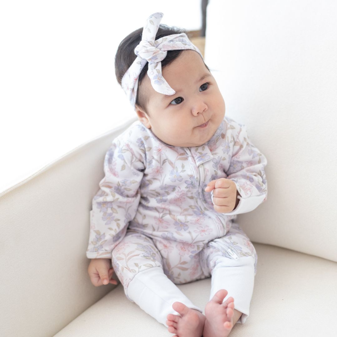 Long Zippy Romper - Daisy Dreams