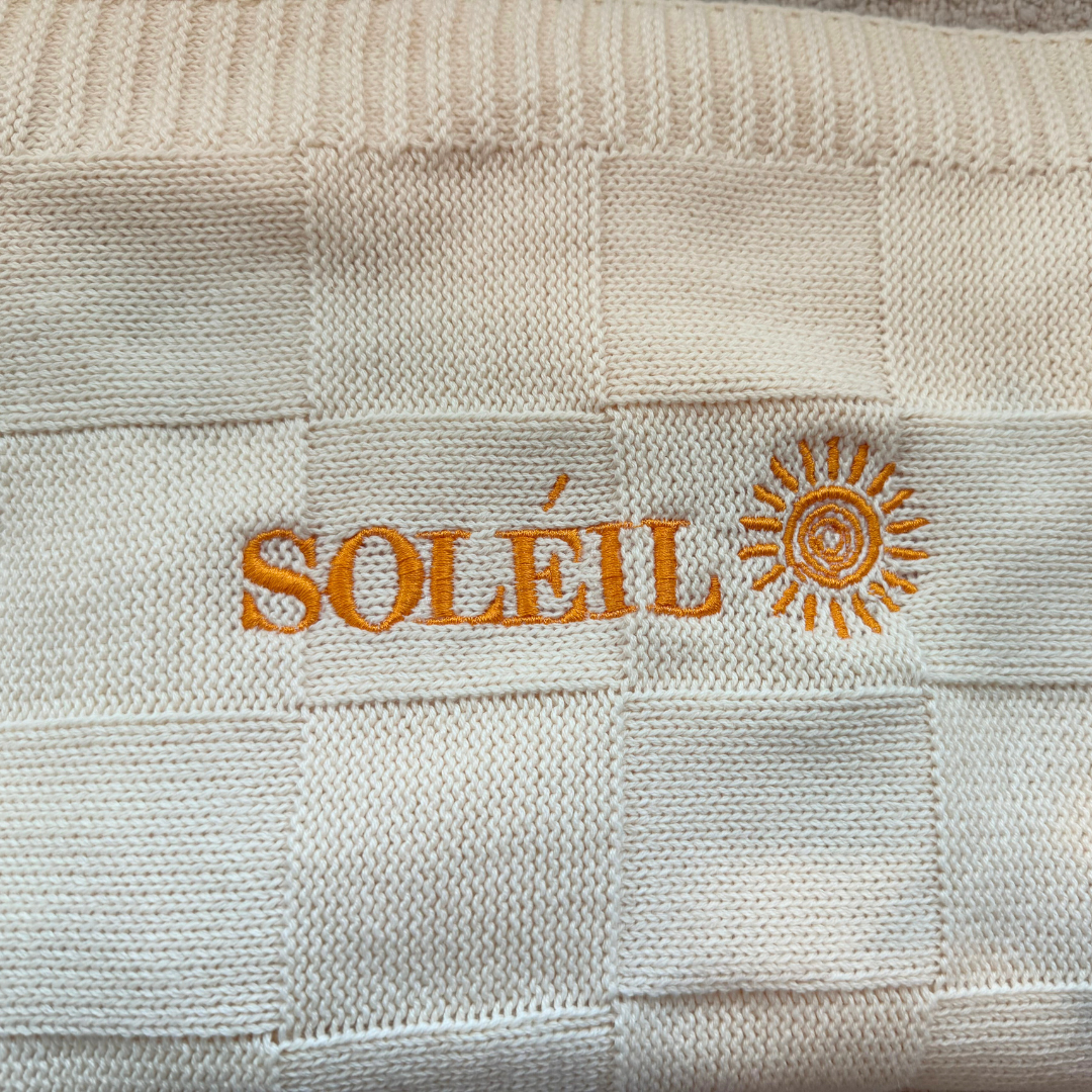 Personalised Sunshine Blanket - Cream