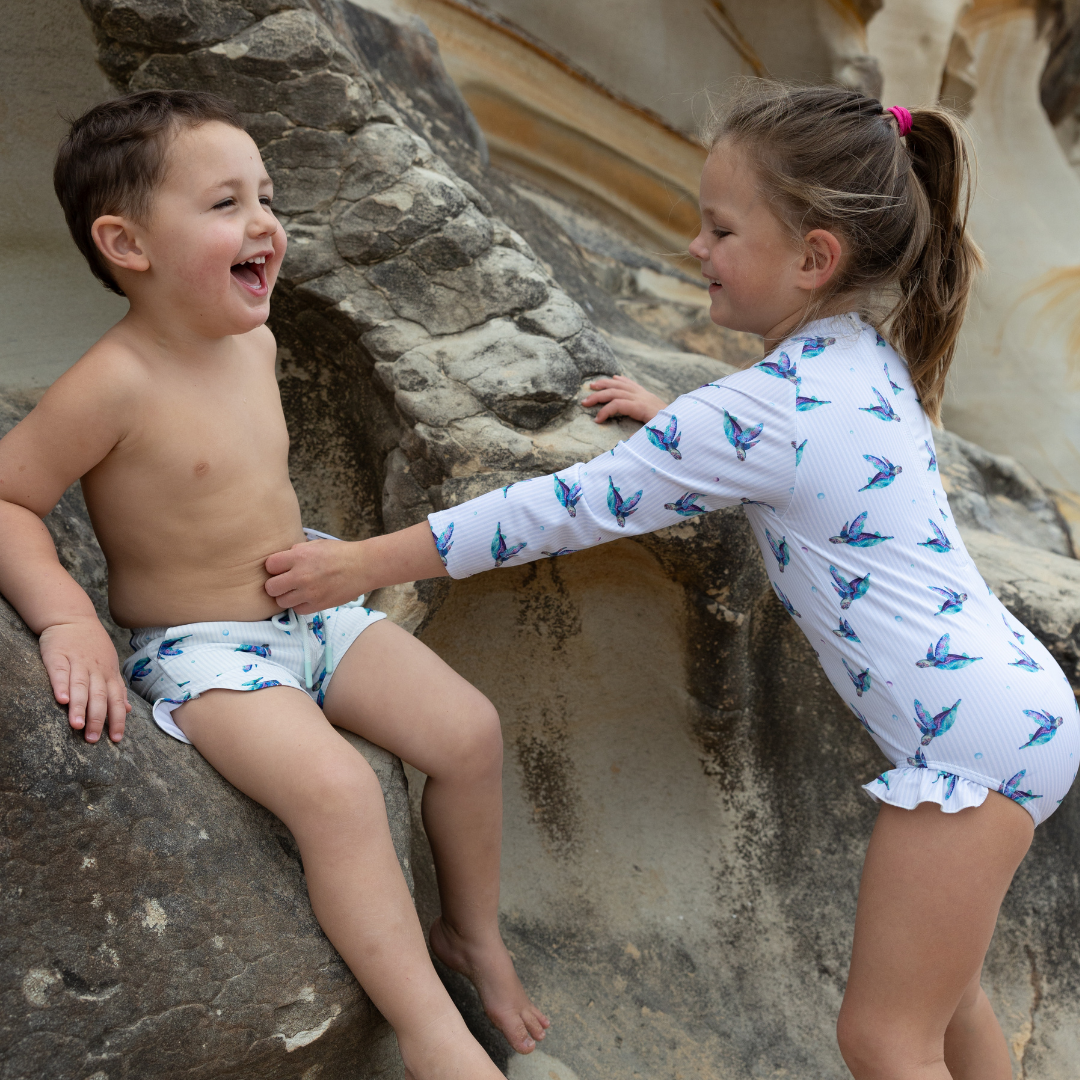 Archie Board Short - Sea Turtle