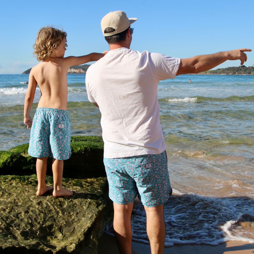 Archie Board Short - Teal