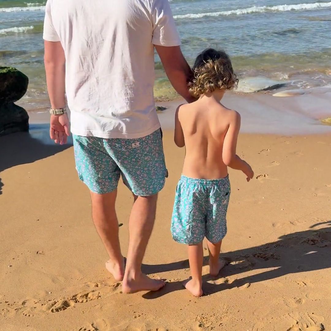 Archie Board Short - Teal