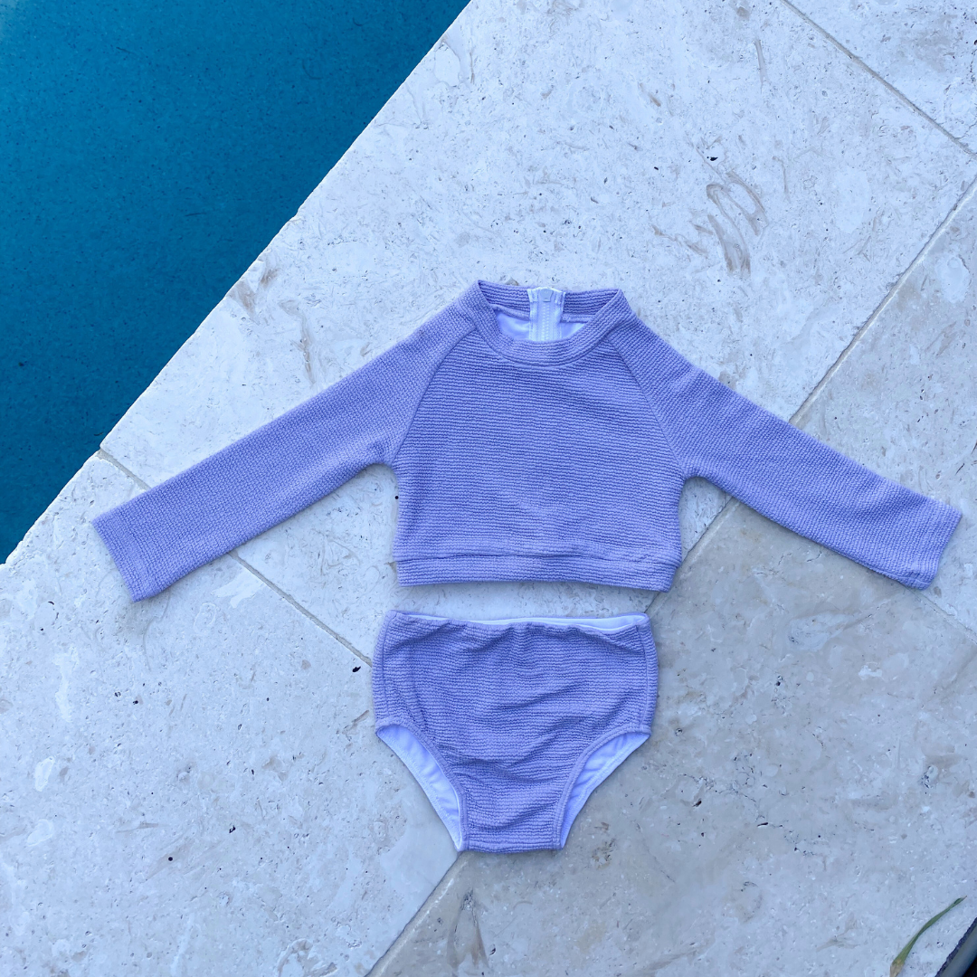 Belle Two Piece Bikini - Grape