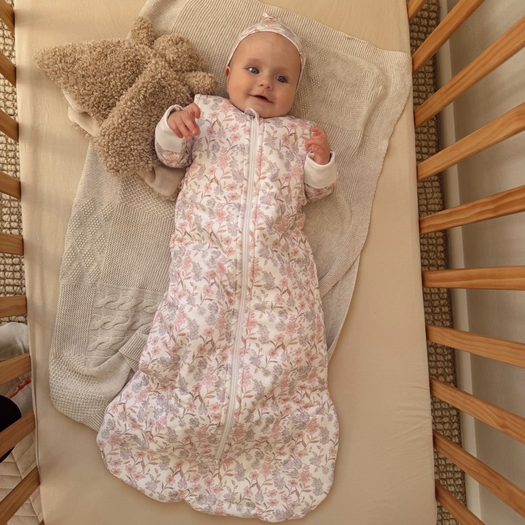 2.5 TOG Sleeveless Cotton Sleeping Bag - Daisy Dreams
