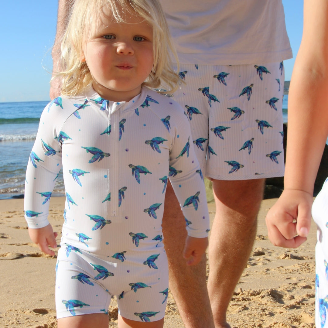Short One Piece - Sea Turtle