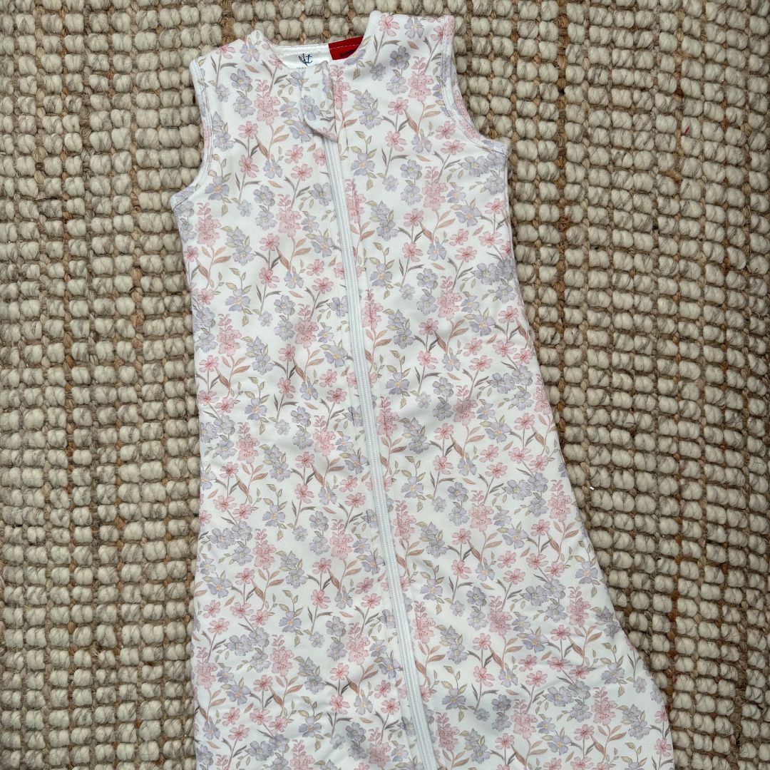 2.5 TOG Sleeveless Cotton Sleeping Bag - Daisy Dreams