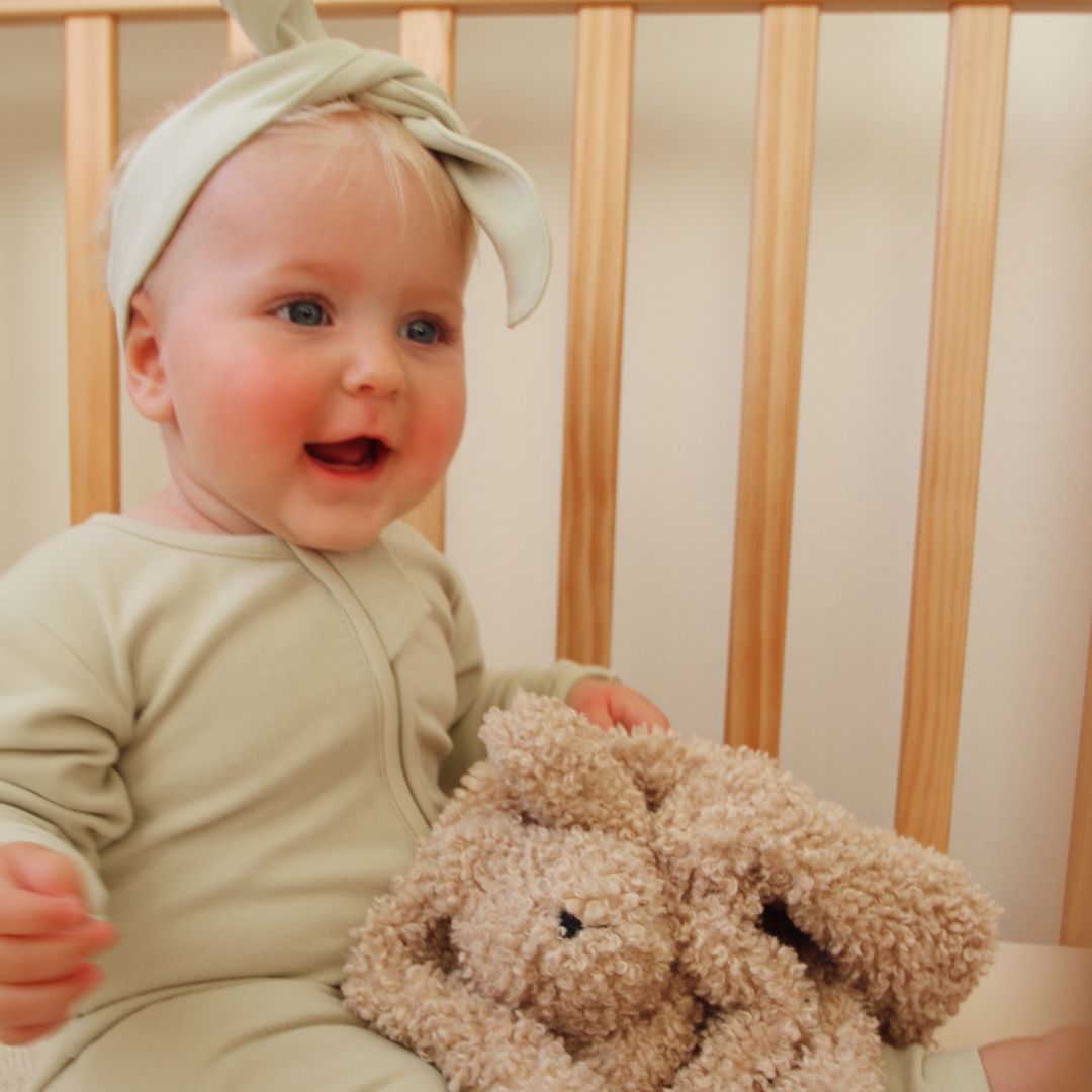 Warm Zippy Romper - Sage