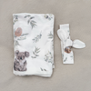 Australiana Jersey Swaddle & Beanie
