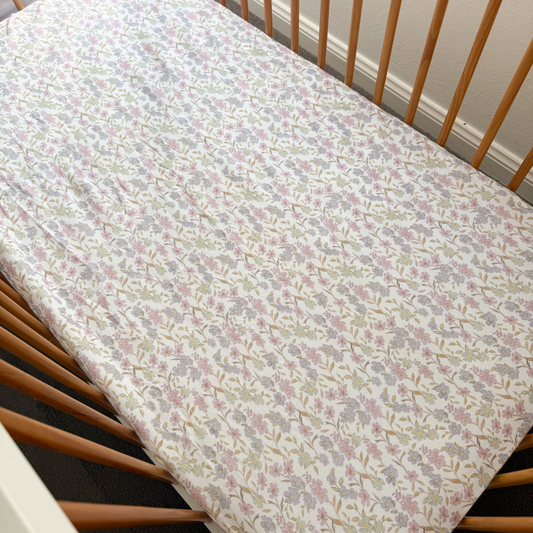 Daisy Dreams Jersey Cot Sheet