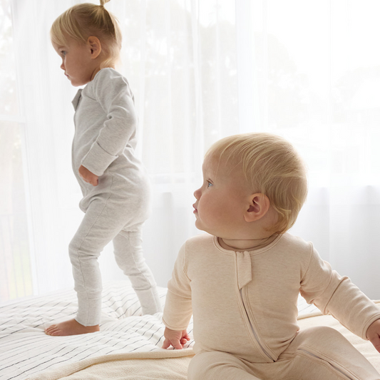 Warm Zippy Romper | Grey