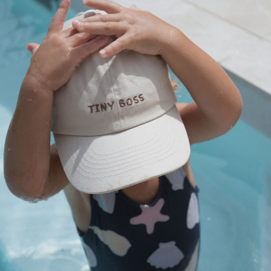 'Tiny Boss 'Cap | Beige