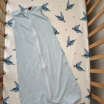 1.0 TOG Cotton Sleeping Bag | Sky Blue