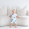 Short Romper |  Sea Turtle