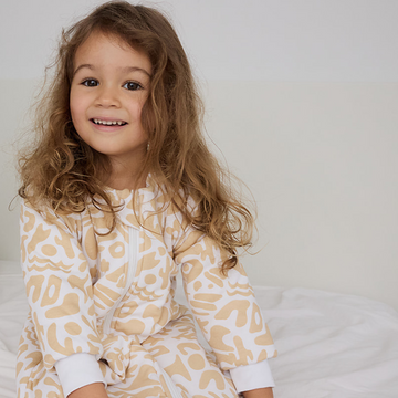 3.5 TOG Cotton Sleeping Bag  | Beige Swirl