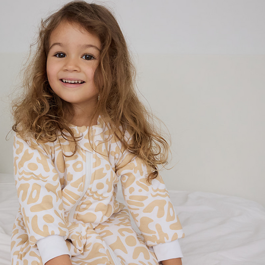2.5 TOG Cotton Sleeping Bag | Beige Swirl