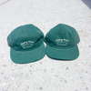 Matching Chasing Waves Cap Bundle - Stonewash Green