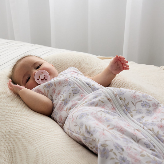 Newborn Cotton Sleeping Bag 2.5 TOG | Daisy Dream