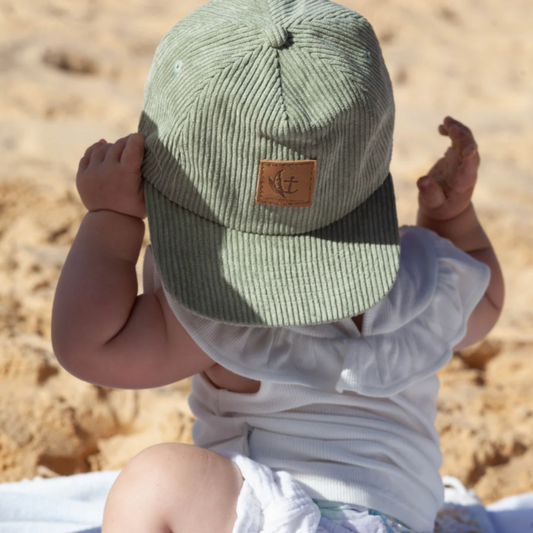 Matching Corduroy Cap Bundle | Sage