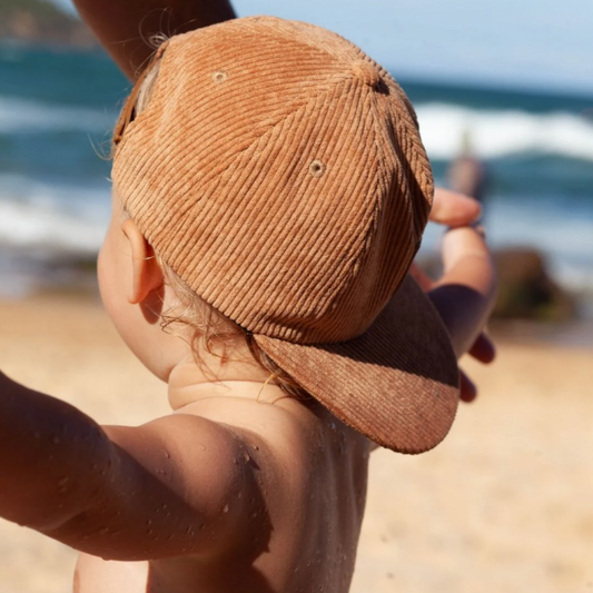 Matching Corduroy Cap Bundle | Toffee