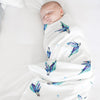 Jersey Swaddle & Beanie | Sea Turtles