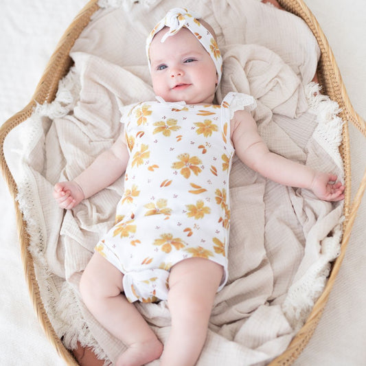 Frill Bodysuit | Summer Blooms