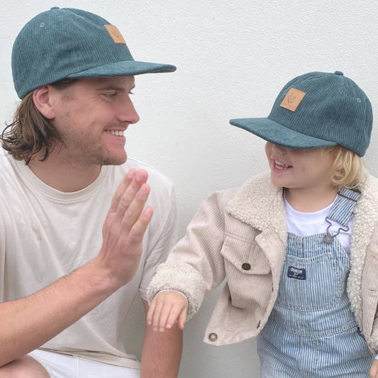 Matching Corduroy Cap Bundle | Forest